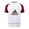 Camiseta De Entrenamiento Arsenal 2022-23 Roja Blanca - Hombre